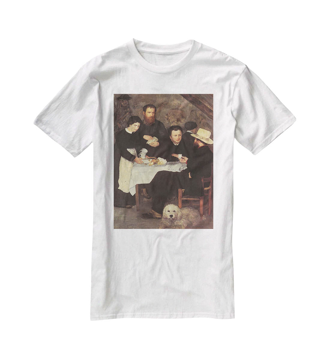 The mother of cabaret Antony by Renoir T-Shirt - Canvas Art Rocks - 5