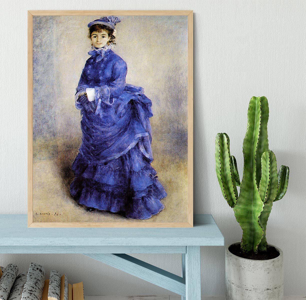 The parisian by Renoir Framed Print - Canvas Art Rocks - 4