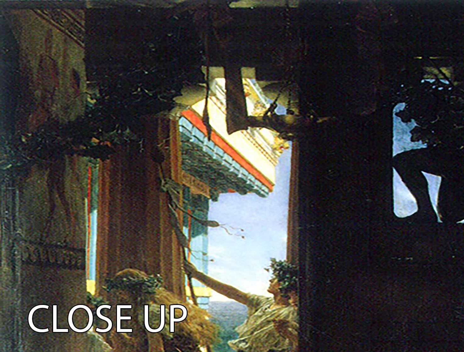 The path to the temple by Alma Tadema 3 Split Panel Canvas Print - Canvas Art Rocks - 3