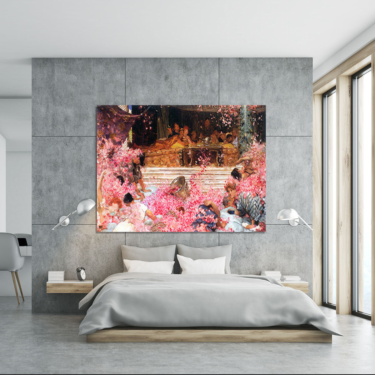 The roses of Heliogabalus by Alma Tadema Canvas Print or Poster - Canvas Art Rocks - 5