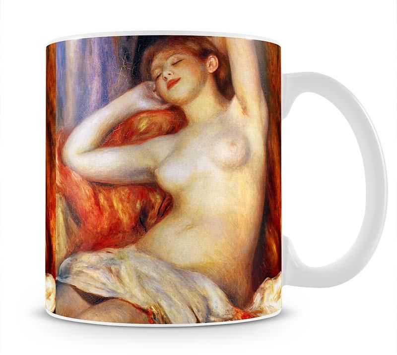 The sleeping by Renoir Mug - Canvas Art Rocks - 1