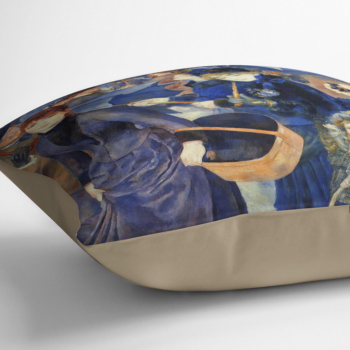 The umbrellas by Renoir Cushion