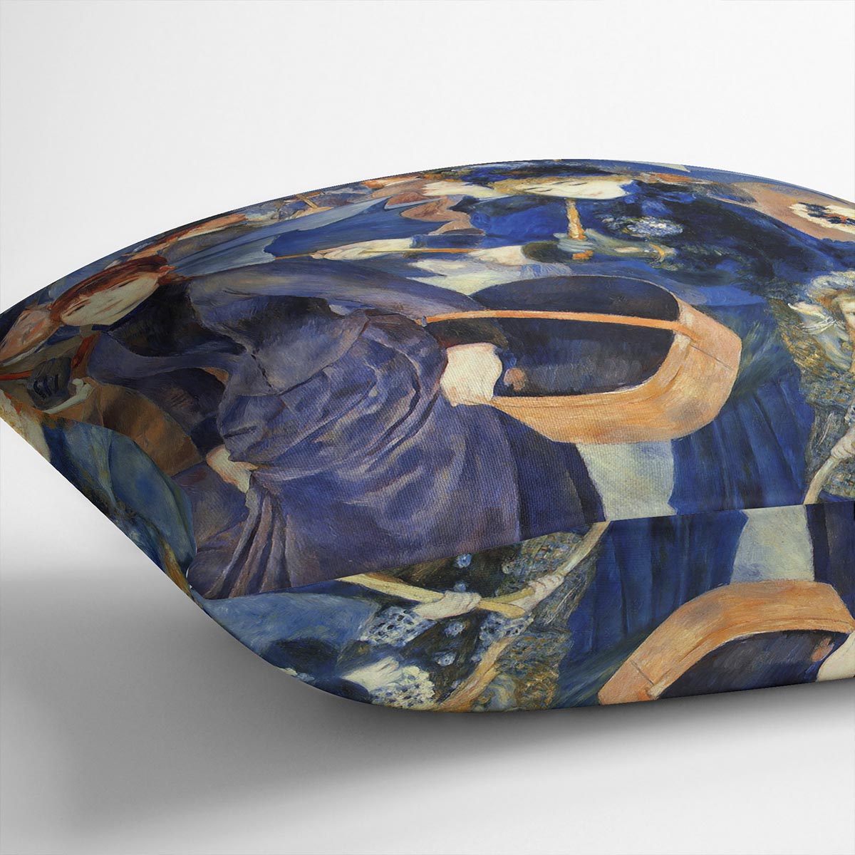 The umbrellas by Renoir Cushion