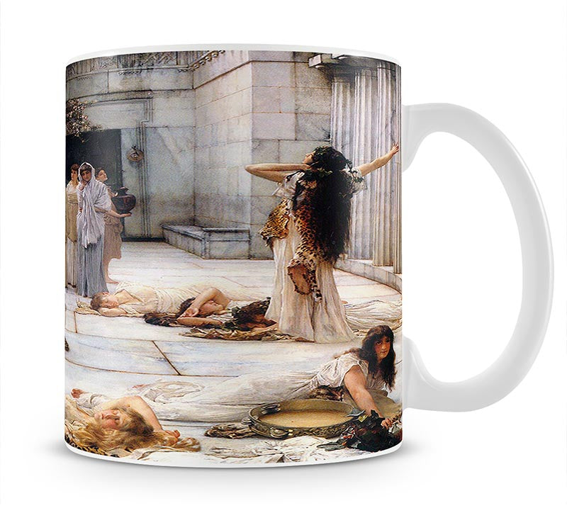 The women of Amphissa detail by Alma Tadema Mug - Canvas Art Rocks - 1