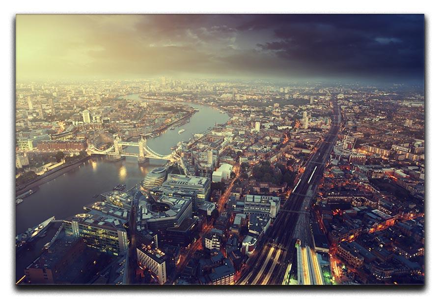Tower Bridge in sunset time Canvas Print or Poster - Canvas Art Rocks - 1