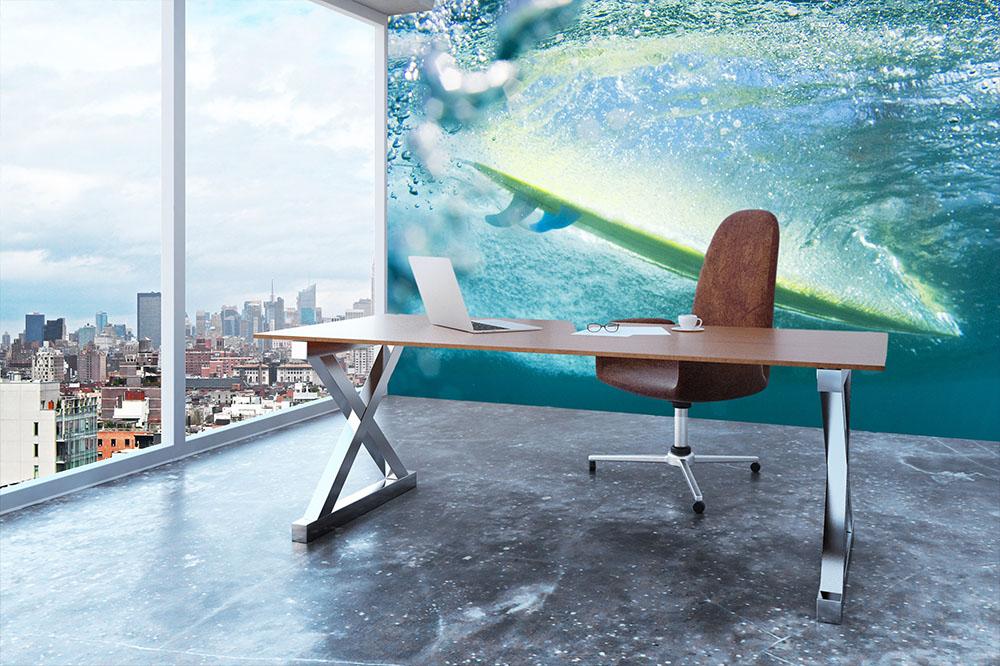 Underwater shot Honlua Bay Wall Mural Wallpaper - Canvas Art Rocks - 3