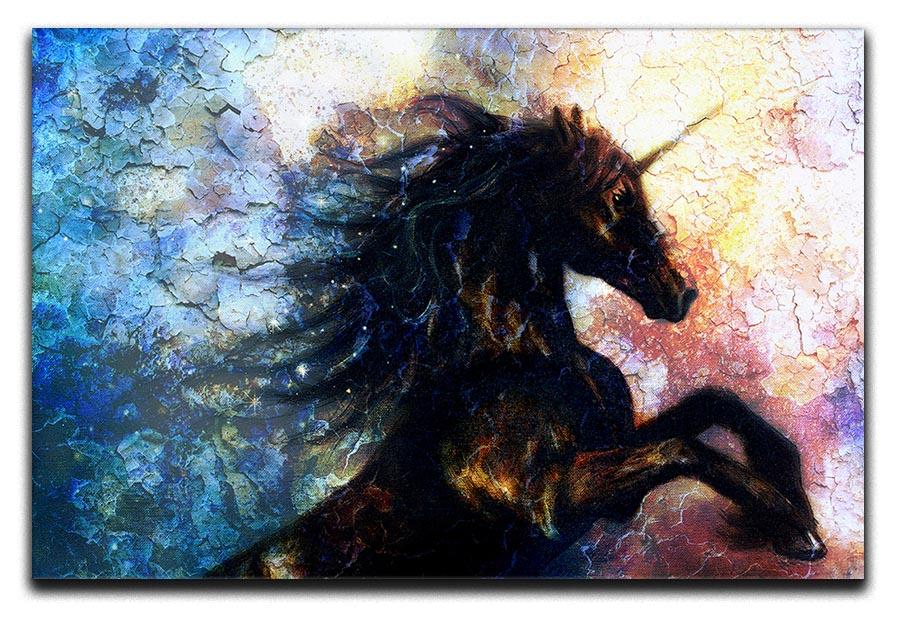 Unicorn dancing Canvas Print or Poster - Canvas Art Rocks - 1