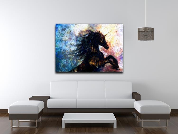 Unicorn dancing Canvas Print or Poster - Canvas Art Rocks - 4