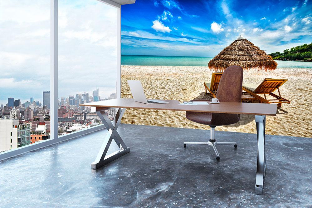 Vacation holidays Wall Mural Wallpaper - Canvas Art Rocks - 3