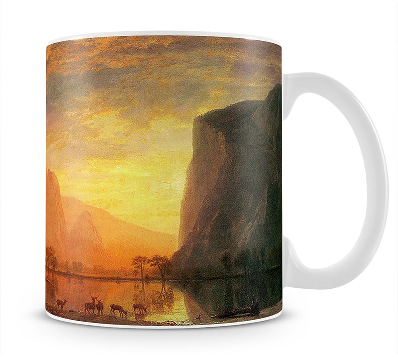 Valley in Yosemite by Bierstadt Mug - Canvas Art Rocks - 1