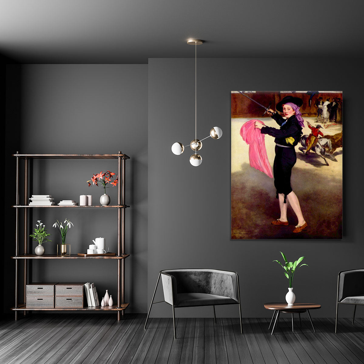 Victorine in the Costume of a Matador by Manet Canvas Print or Poster - Canvas Art Rocks - 5