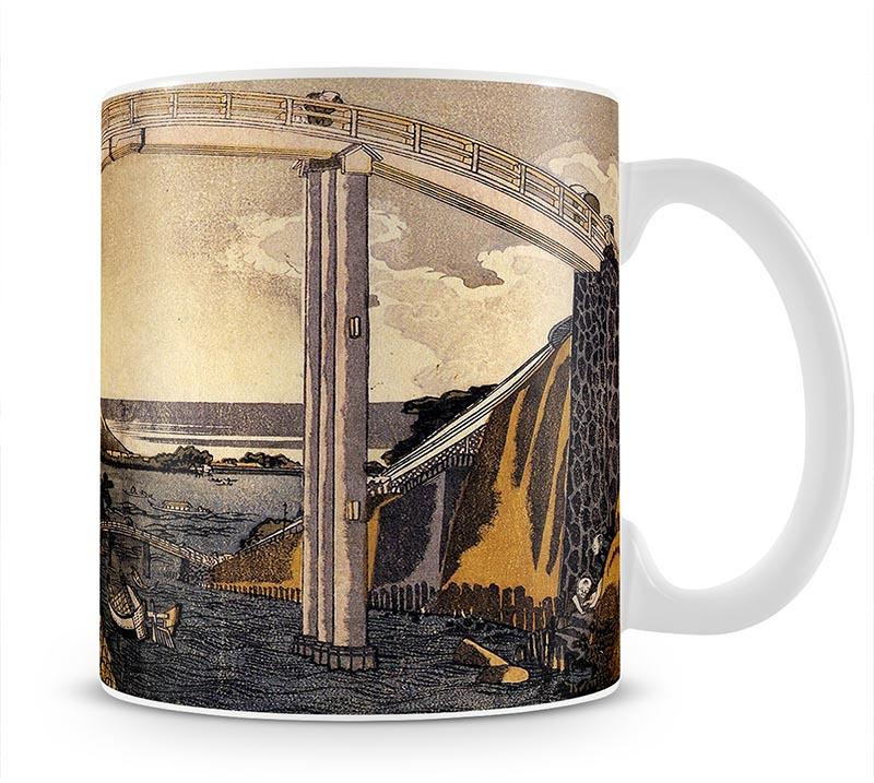 View of Mount Fuji by Hokusai Mug - Canvas Art Rocks - 1