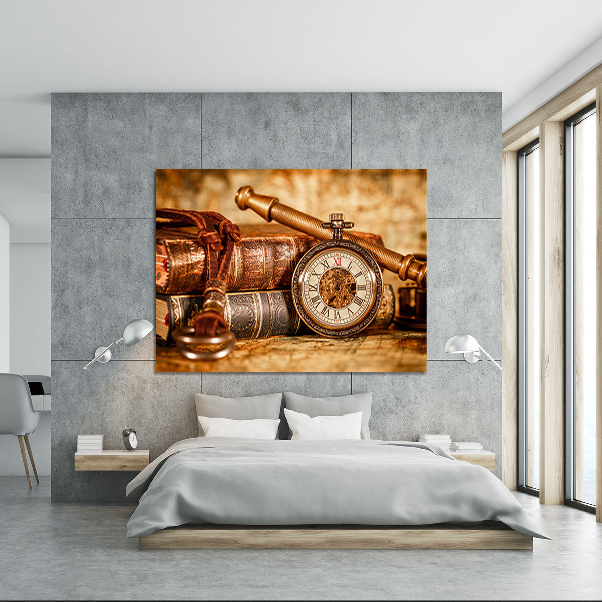 Vintage Antique pocket watch Canvas Print or Poster - Canvas Art Rocks - 5