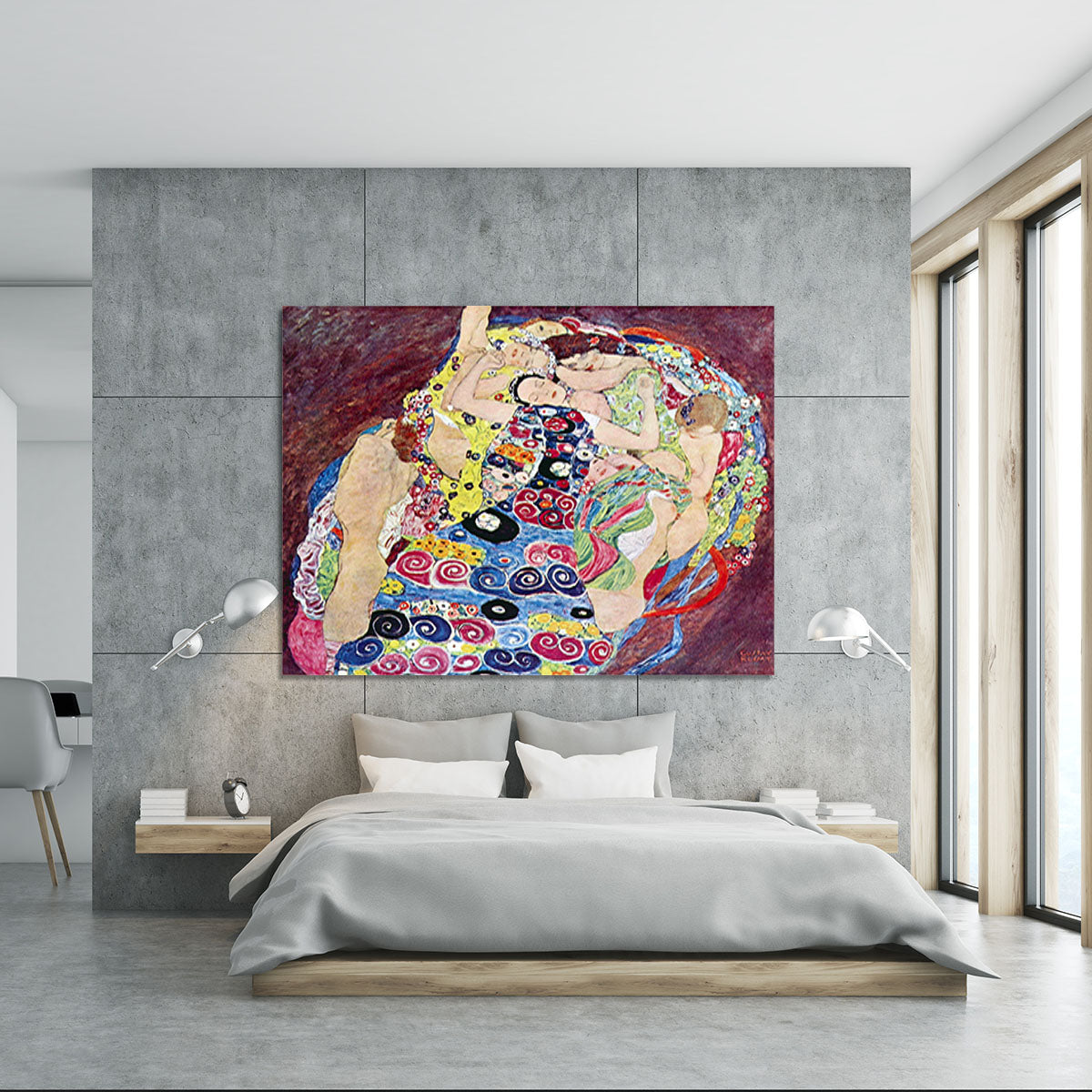 Virgins by Klimt Canvas Print or Poster - Canvas Art Rocks - 5