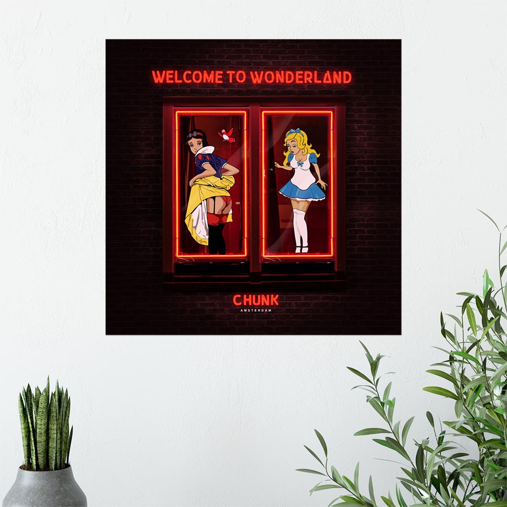 Welcome to Wonderland Print