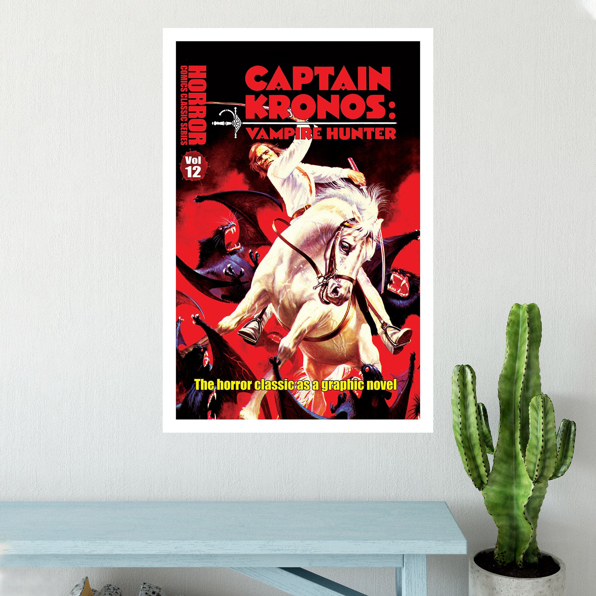 horror line captain kronos vampire hunter poster wall art