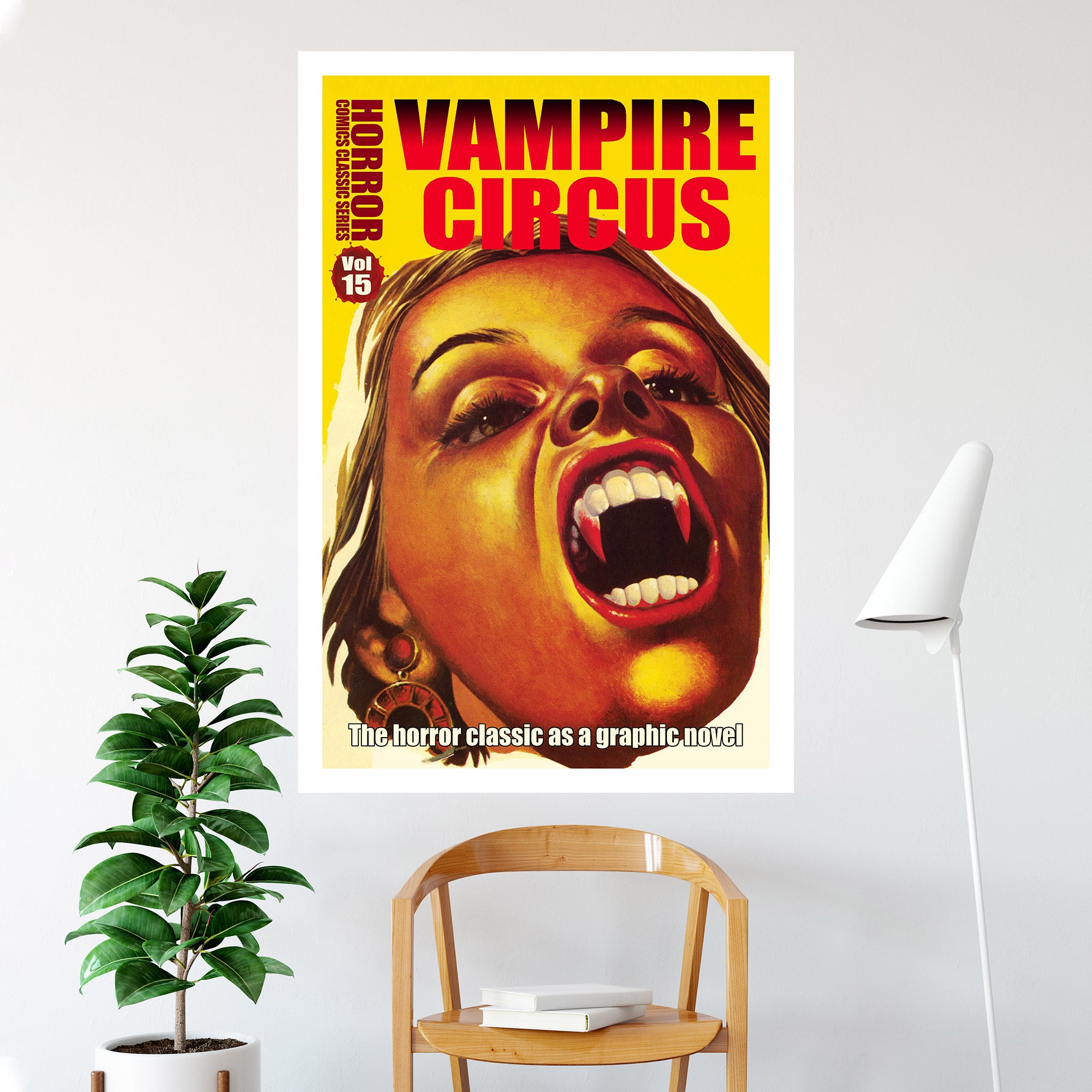horror line vampire circus poster wall art