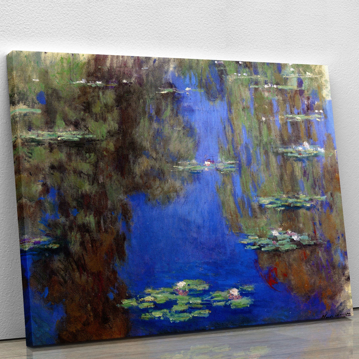 Water Lilies 6 By Manet Canvas Print or Poster - Canvas Art Rocks - 1