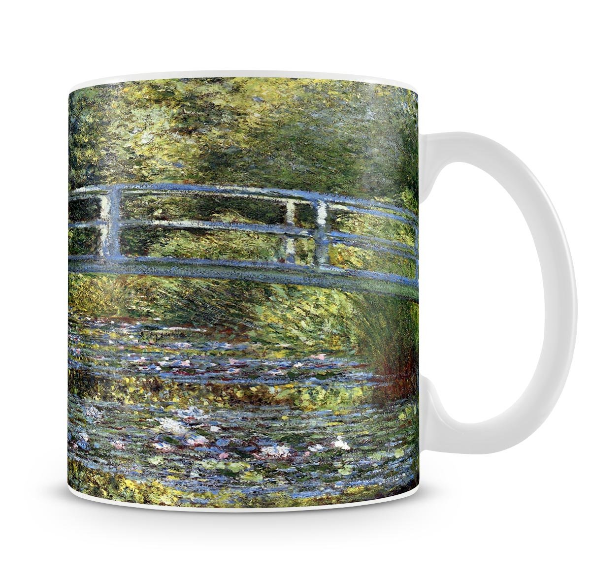 Water Lilies 9 by Monet Mug - Canvas Art Rocks - 4