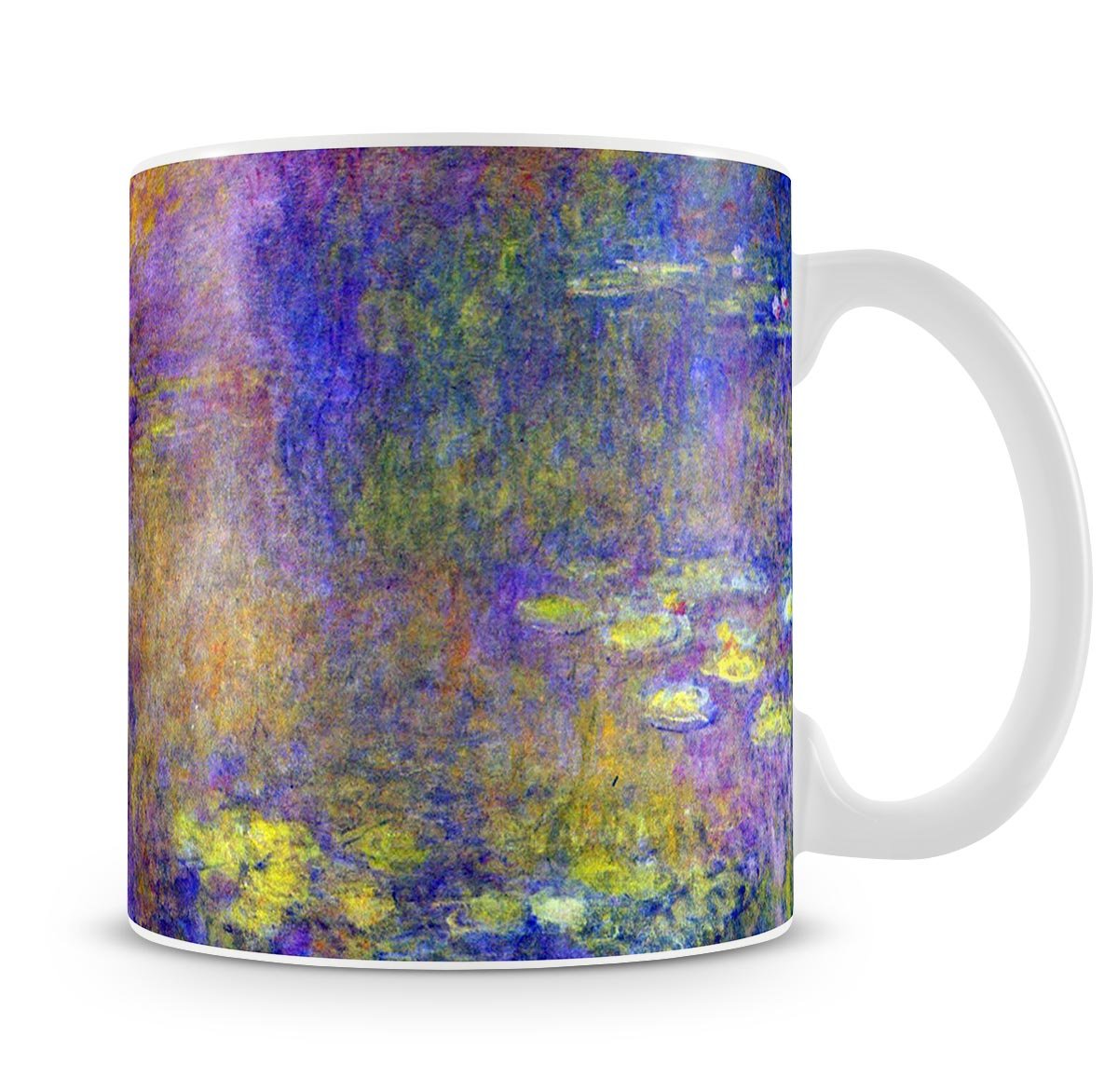 Water Lilies Yellow nirvana by Monet Mug - Canvas Art Rocks - 4