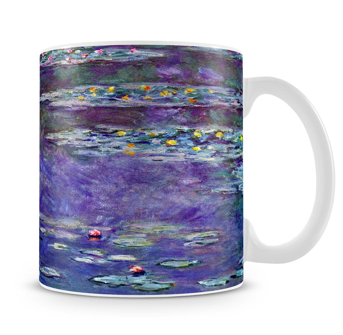Water Lily Pond 3 by Monet Mug - Canvas Art Rocks - 4