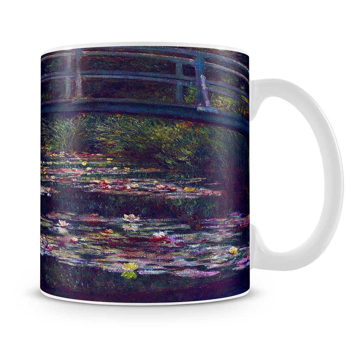 Water Lily Pond 5 by Monet Mug - Canvas Art Rocks - 4