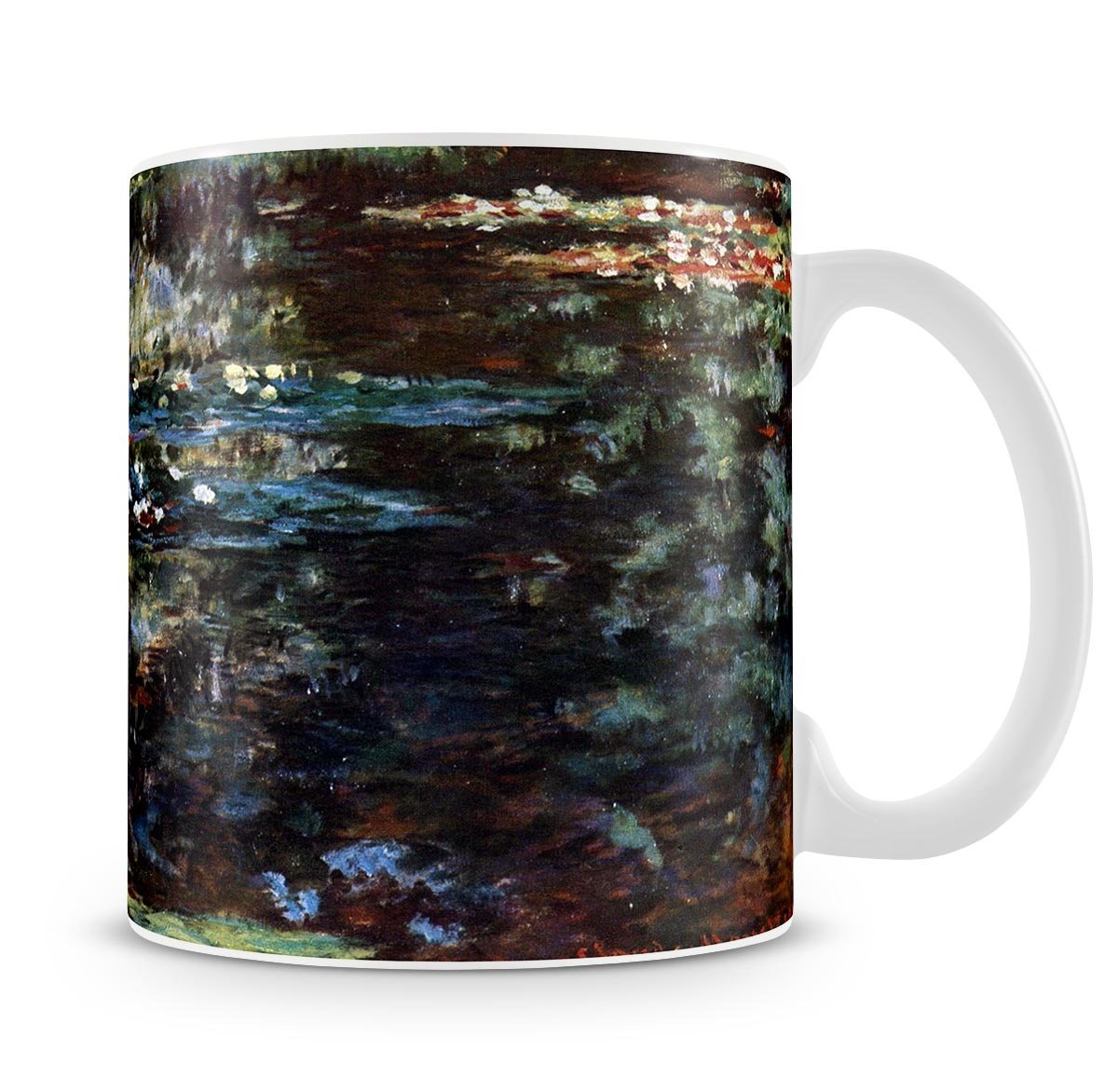 Water garden at Giverny by Monet Mug - Canvas Art Rocks - 4