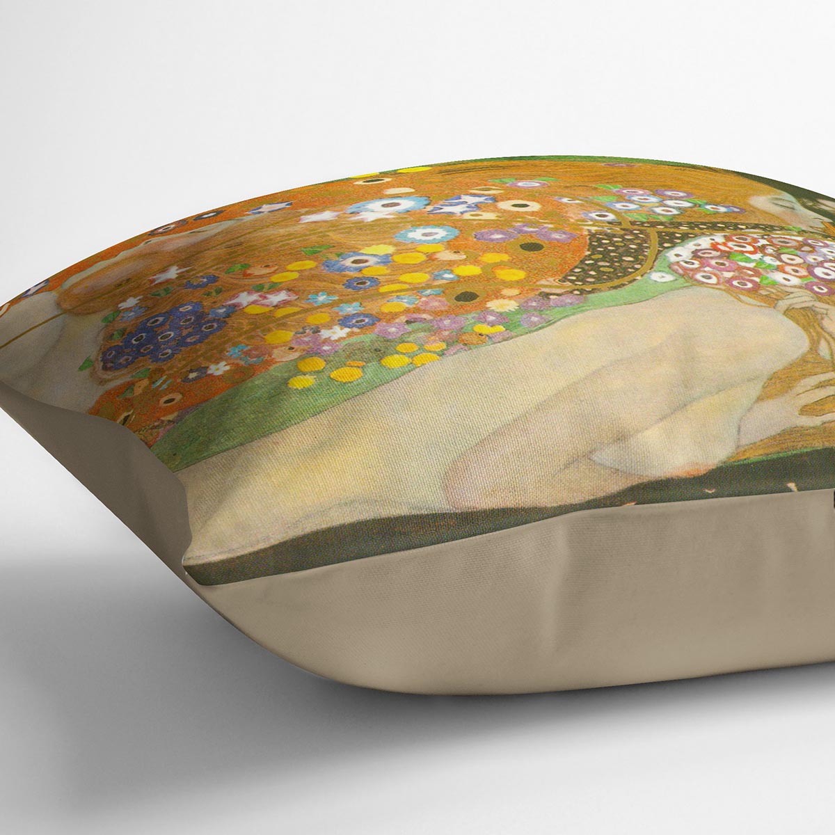 Water snakes friends II by Klimt Cushion