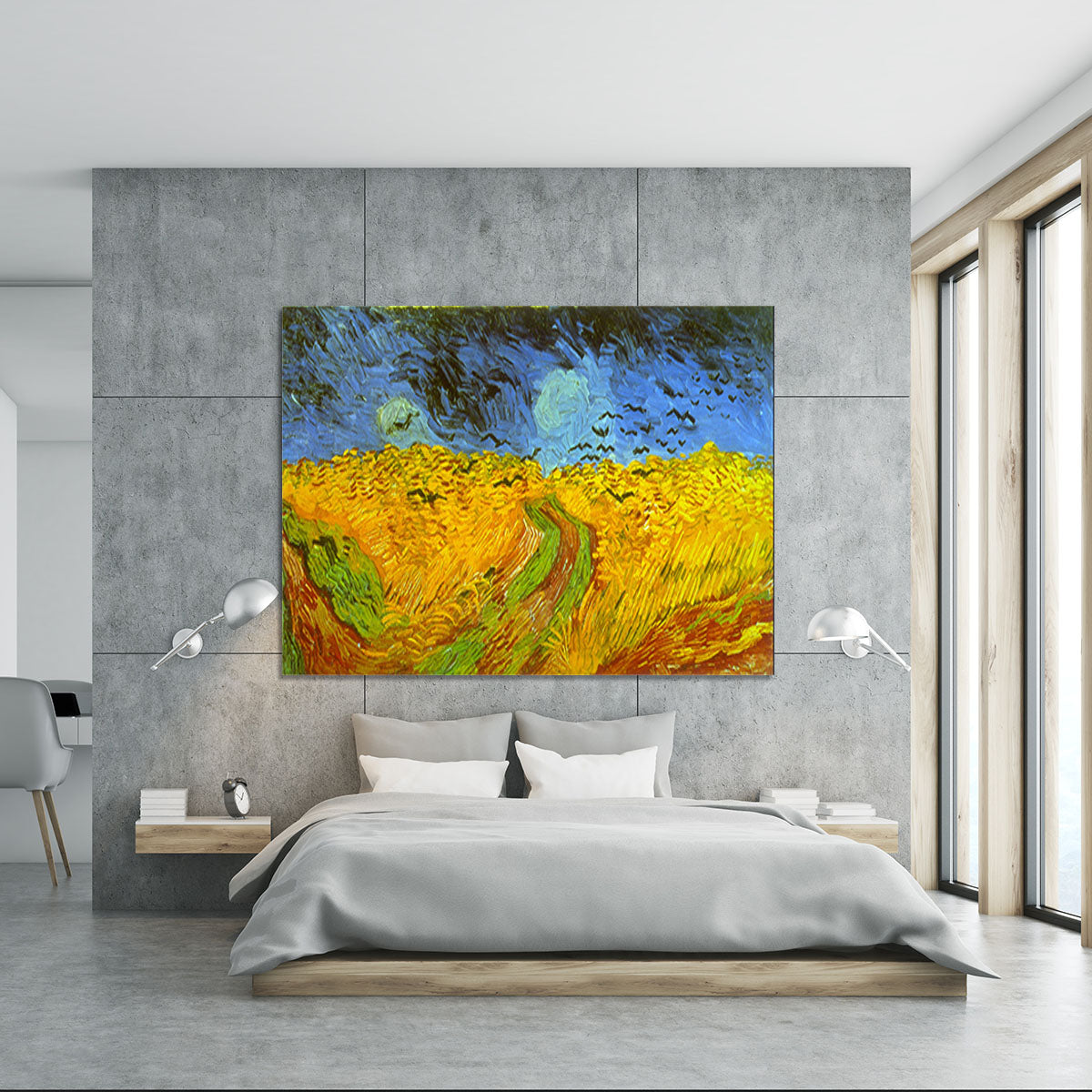 Wheatfield Canvas Print or Poster - Canvas Art Rocks - 5