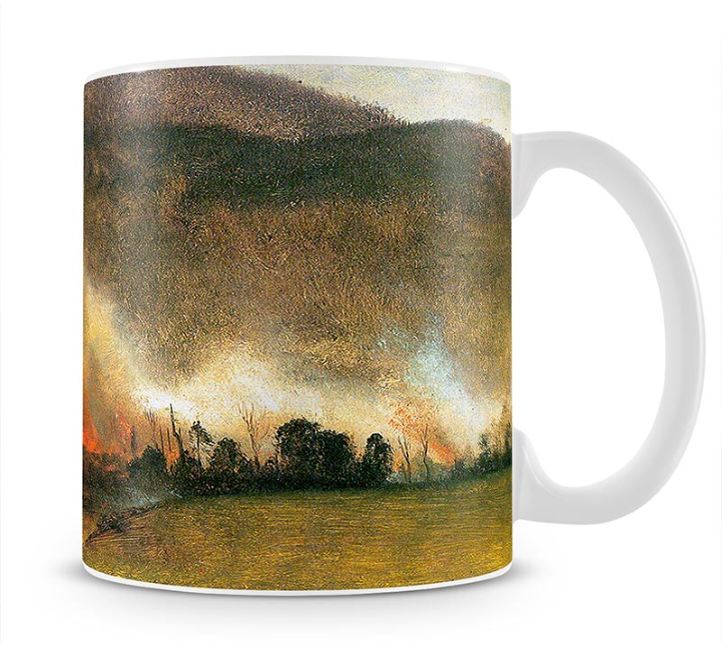White Mountains New hampshire 1 by Bierstadt Mug - Canvas Art Rocks - 1