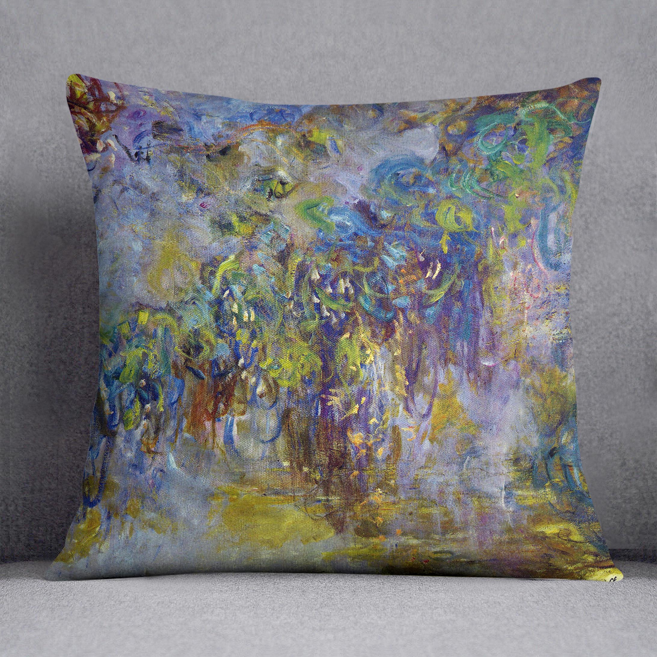 Wisteria 2 by Monet Cushion