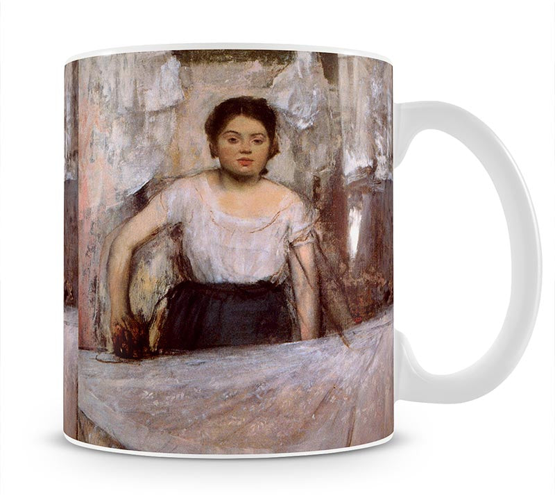 Woman Ironing by Degas Mug - Canvas Art Rocks - 1