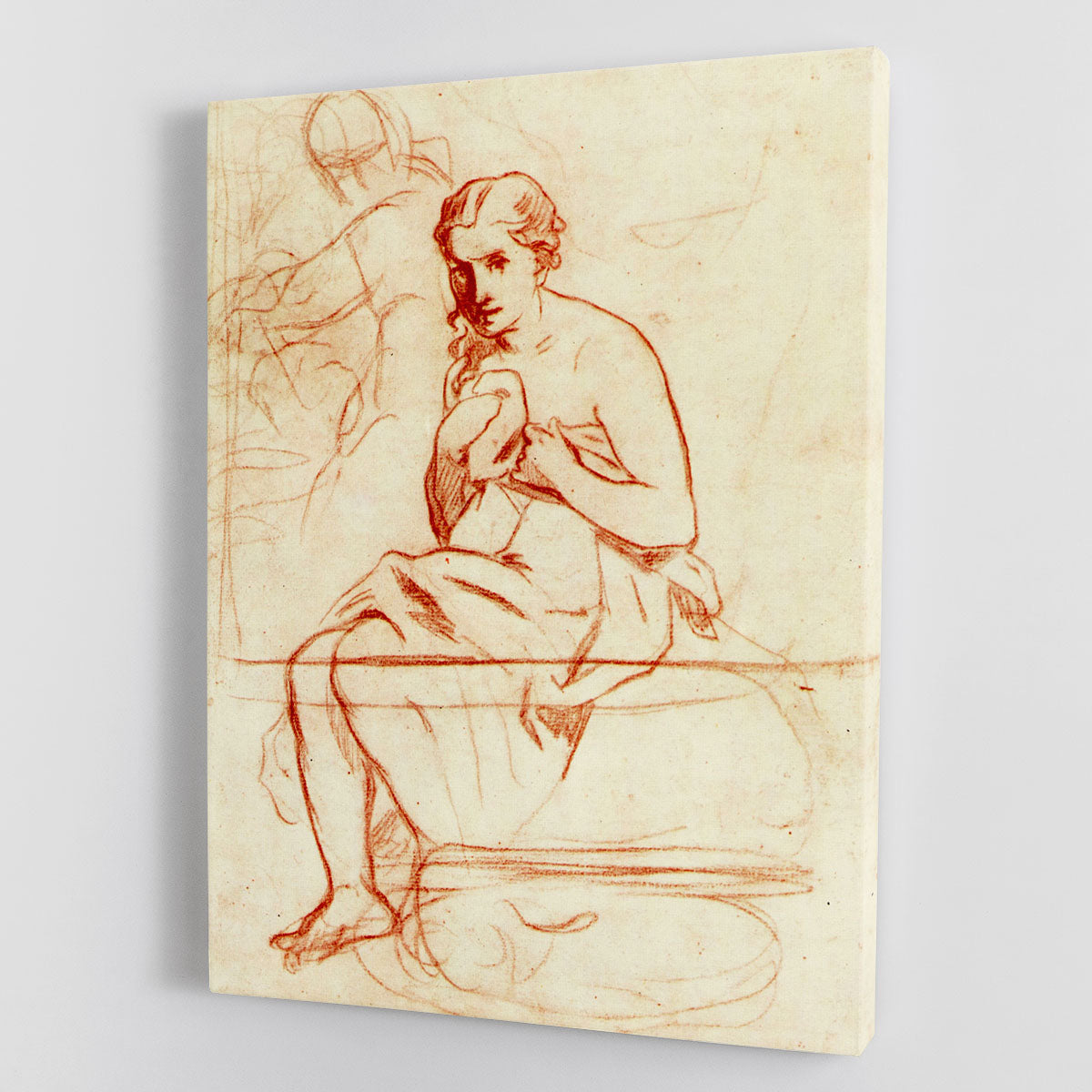 Women at the Toilet by Manet Canvas Print or Poster - Canvas Art Rocks - 1