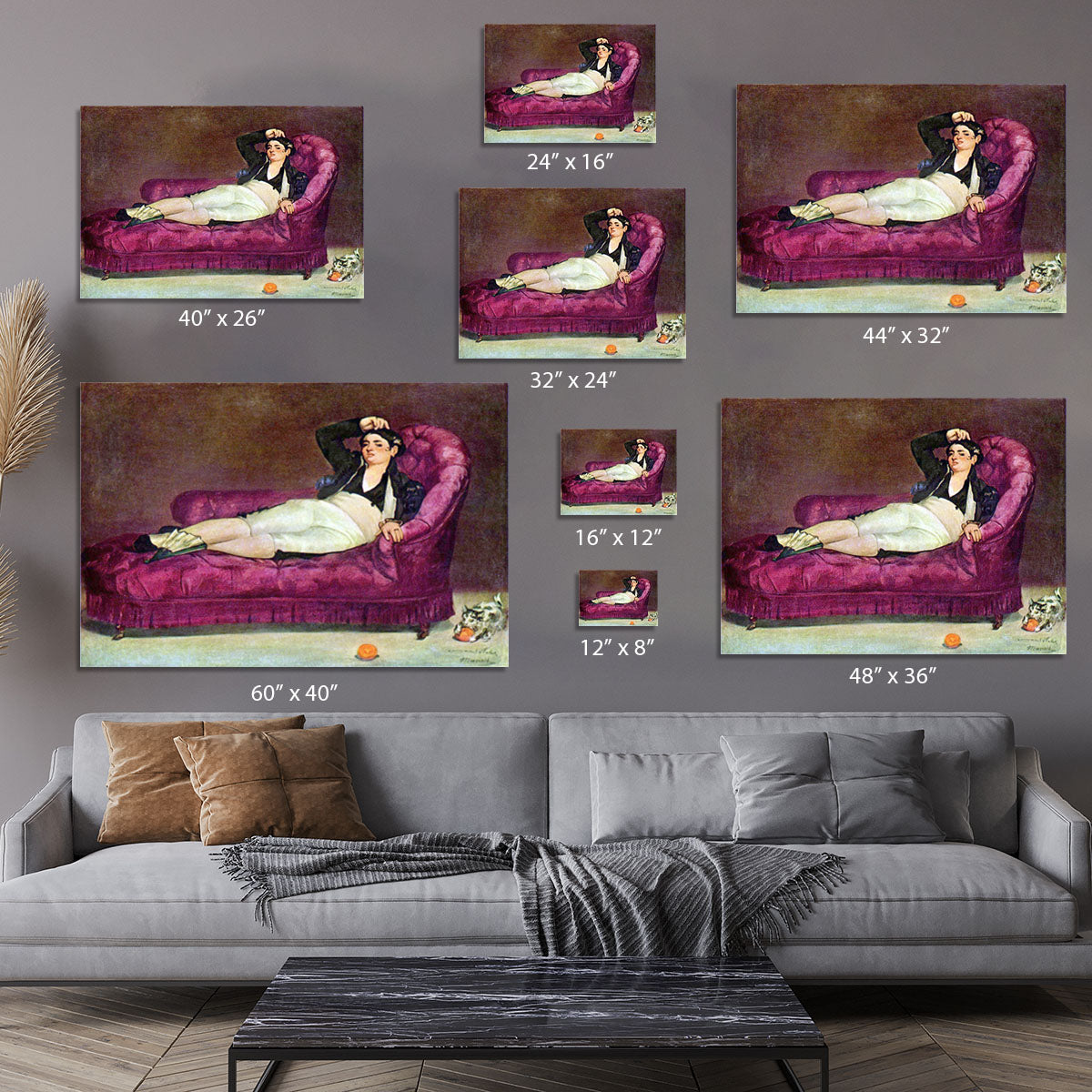 Young woman in Spanish dress by Manet Canvas Print or Poster - Canvas Art Rocks - 7