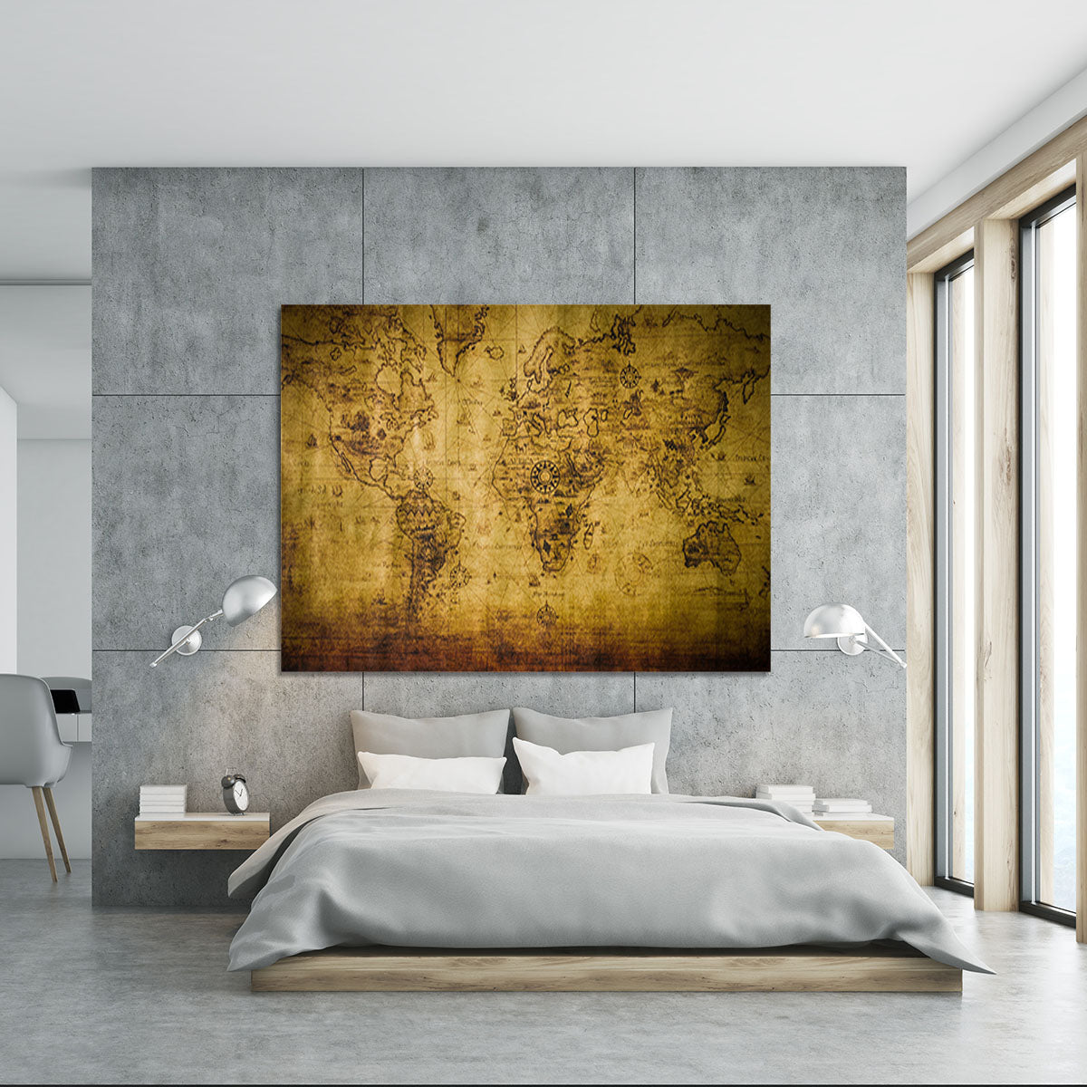 old map Canvas Print or Poster - Canvas Art Rocks - 5