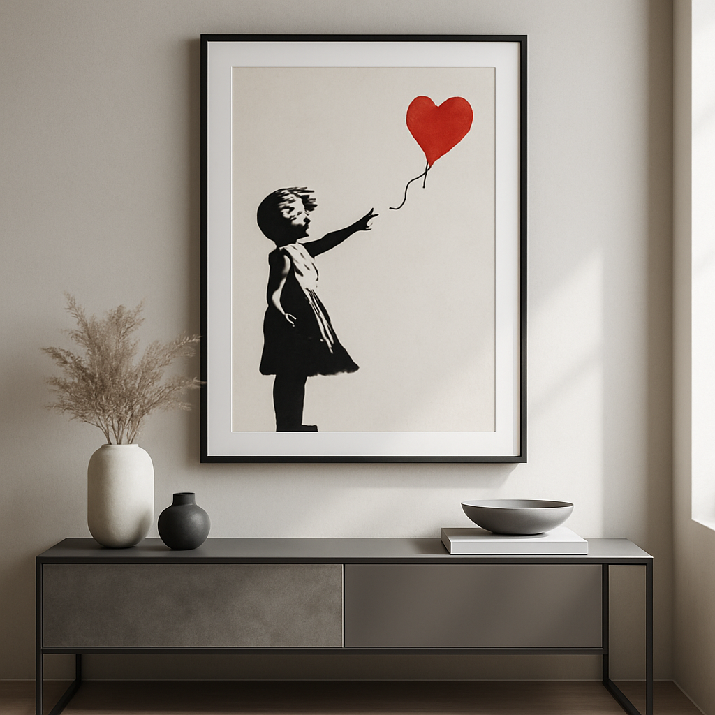 Banksy Canvas Prints & Posters | Iconic Street Art
