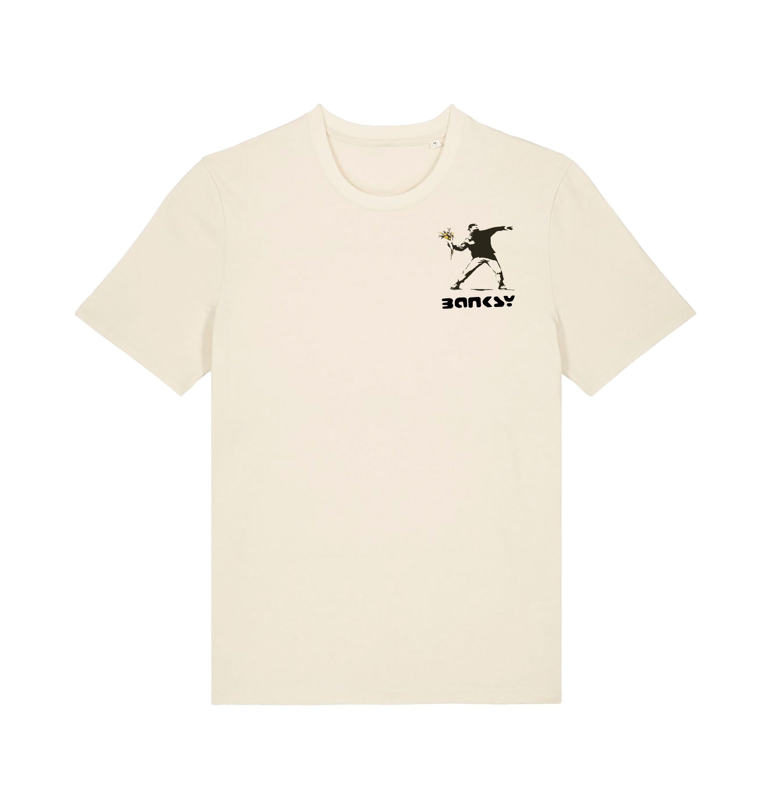 Natural Raw Printed T-shirt Front