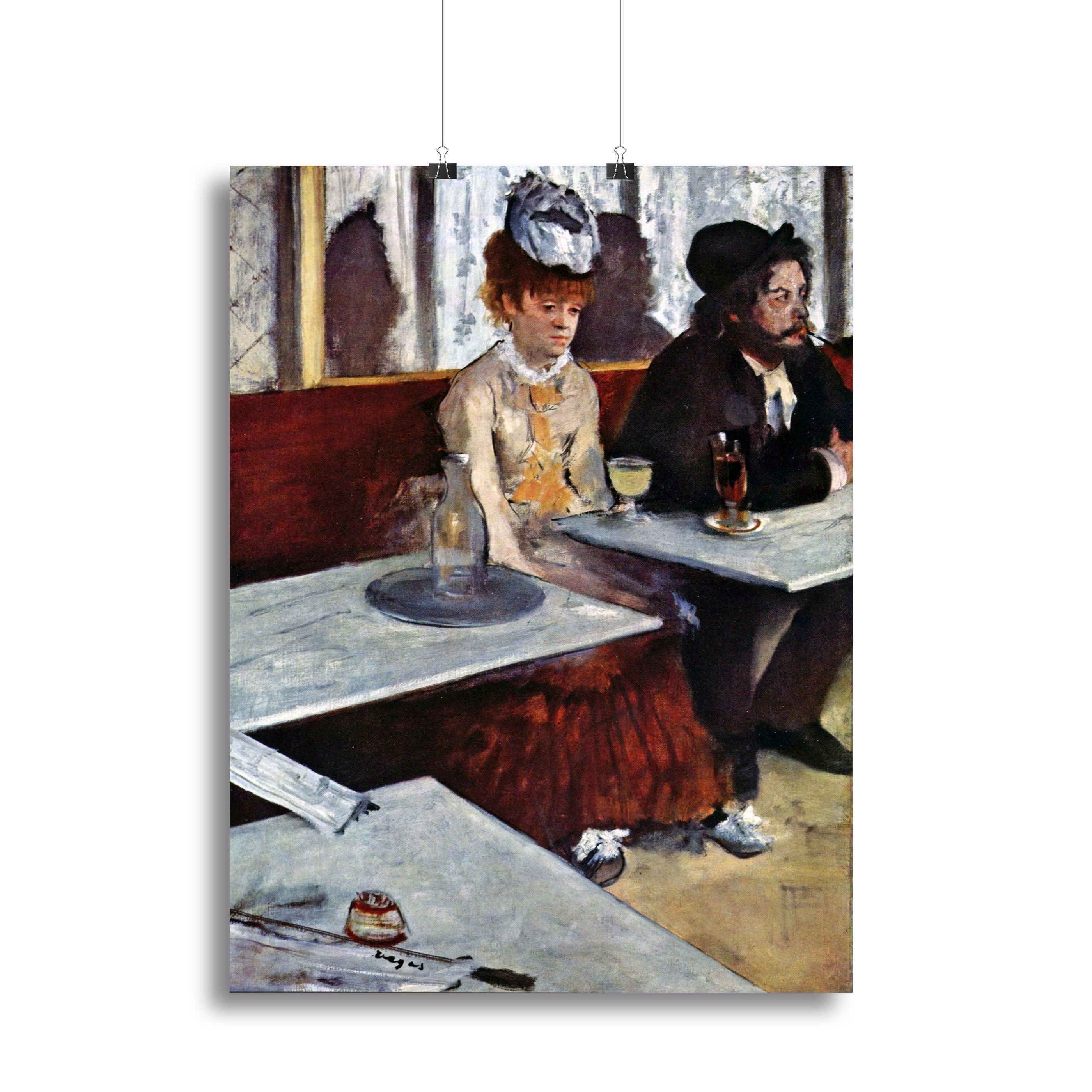 Absinthe by Degas Poster - Unframed