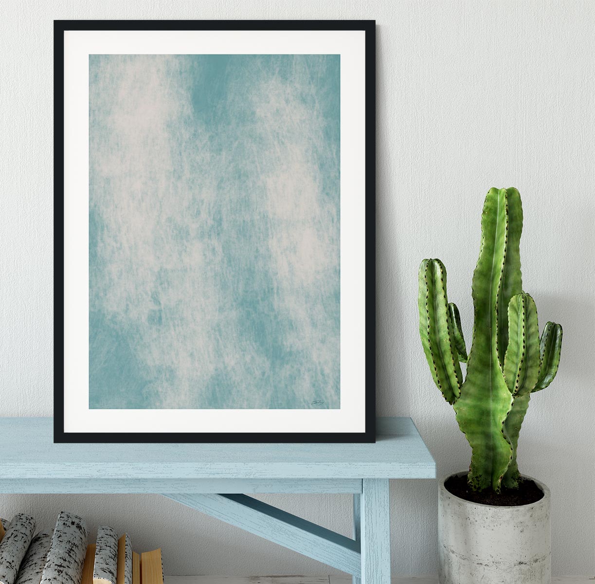 Abstract Sea Framed Print - 1x - 1