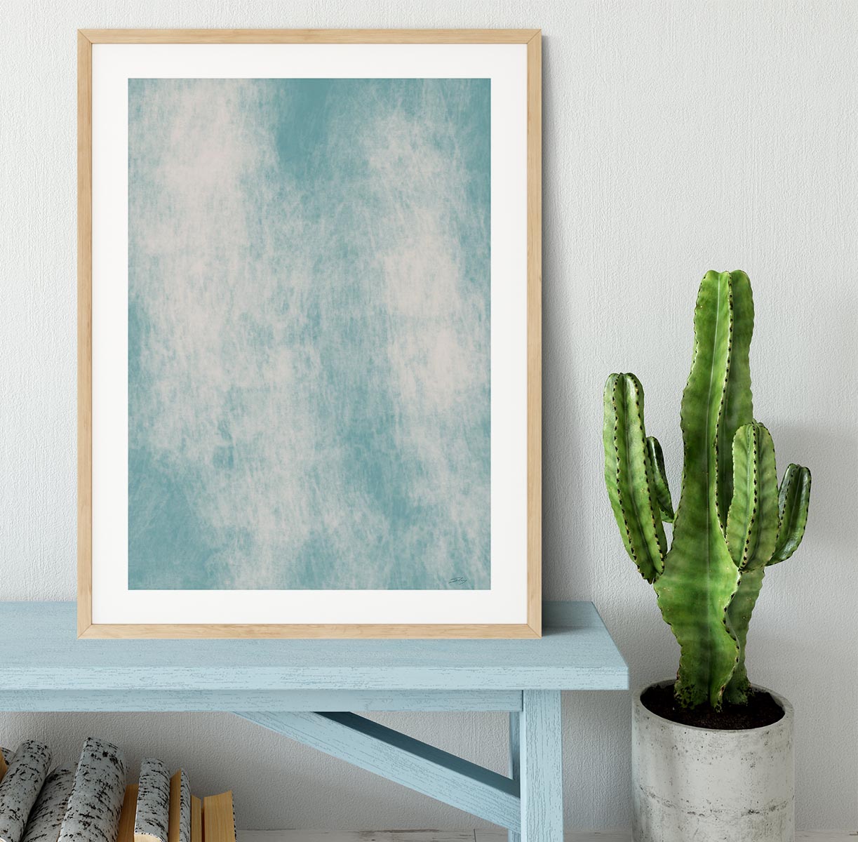 Abstract Sea Framed Print - 1x - 3