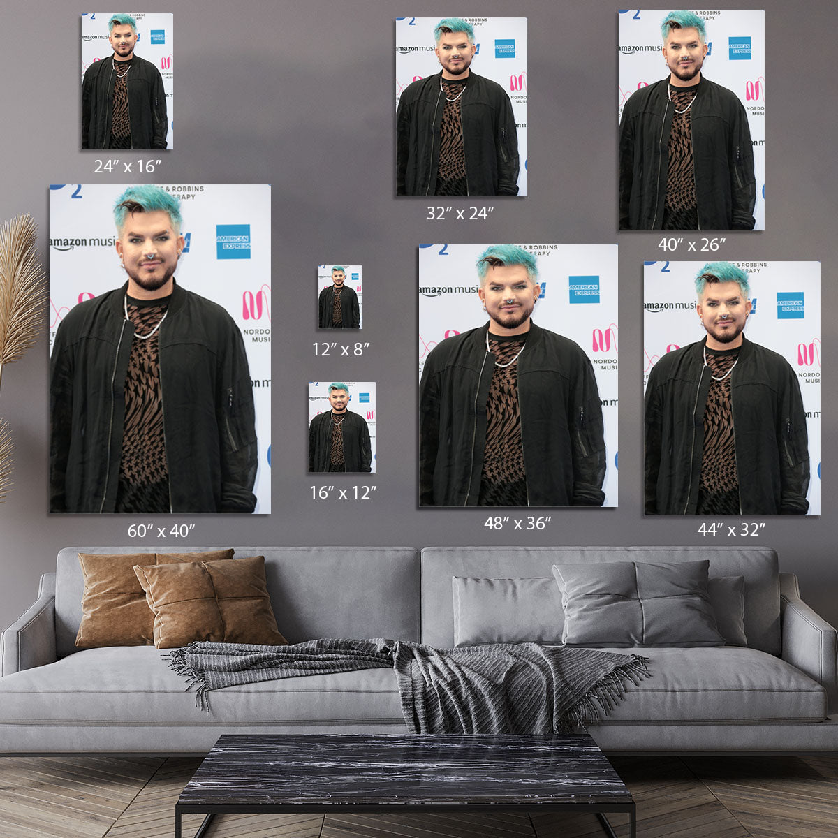 Adam Lambert Canvas Print or Poster - Canvas Art Rocks - 7