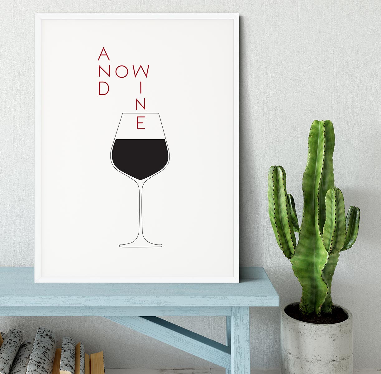 And Now Wine Framed Print - Canvas Art Rocks - 5