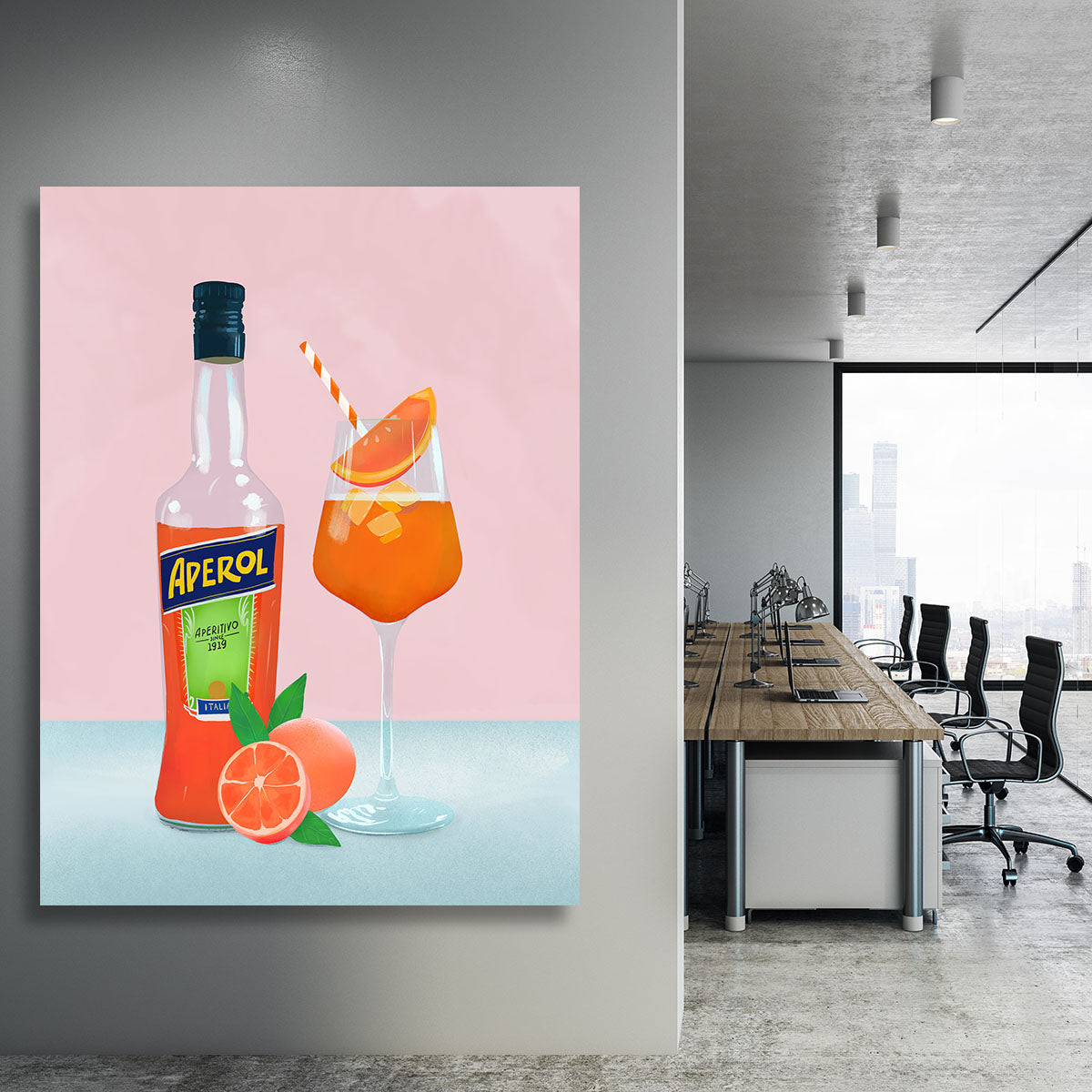 Aperol Spritz Canvas Print or Poster - Canvas Art Rocks - 3