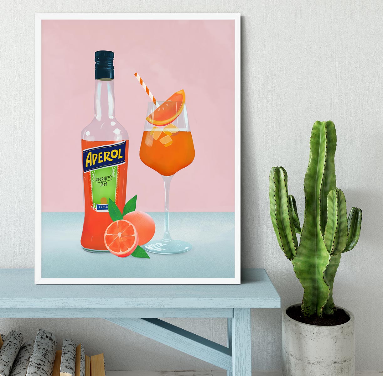 Aperol Spritz Framed Print - Canvas Art Rocks -6