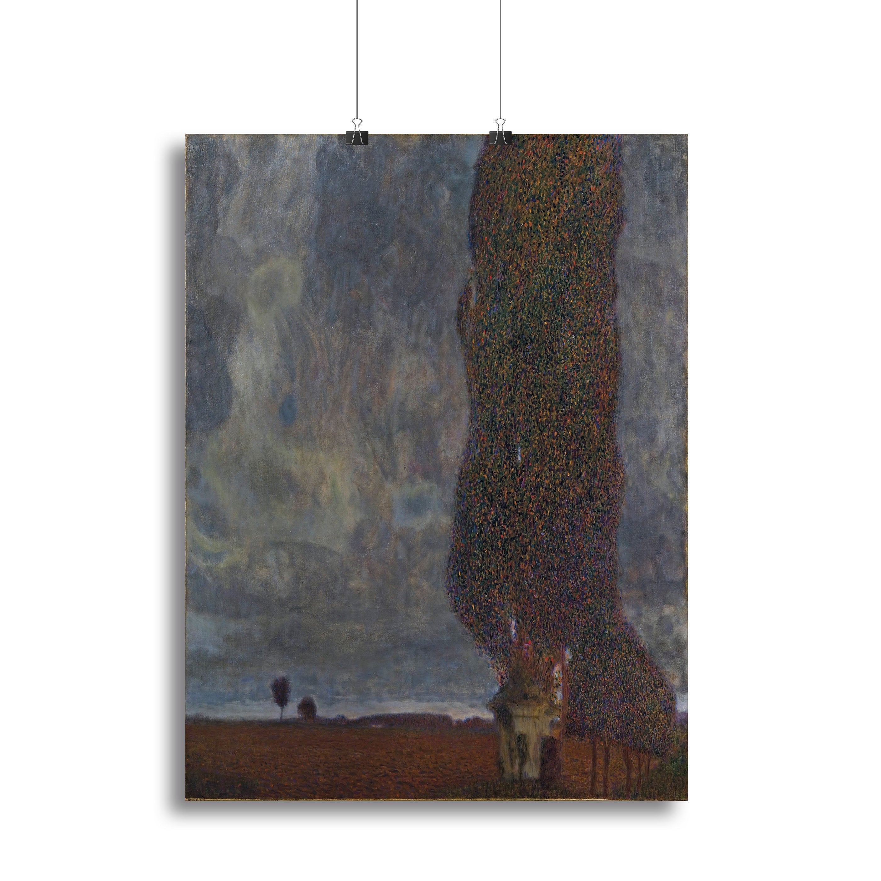 Approaching Thunderstorm by Klimt Poster - Unframed