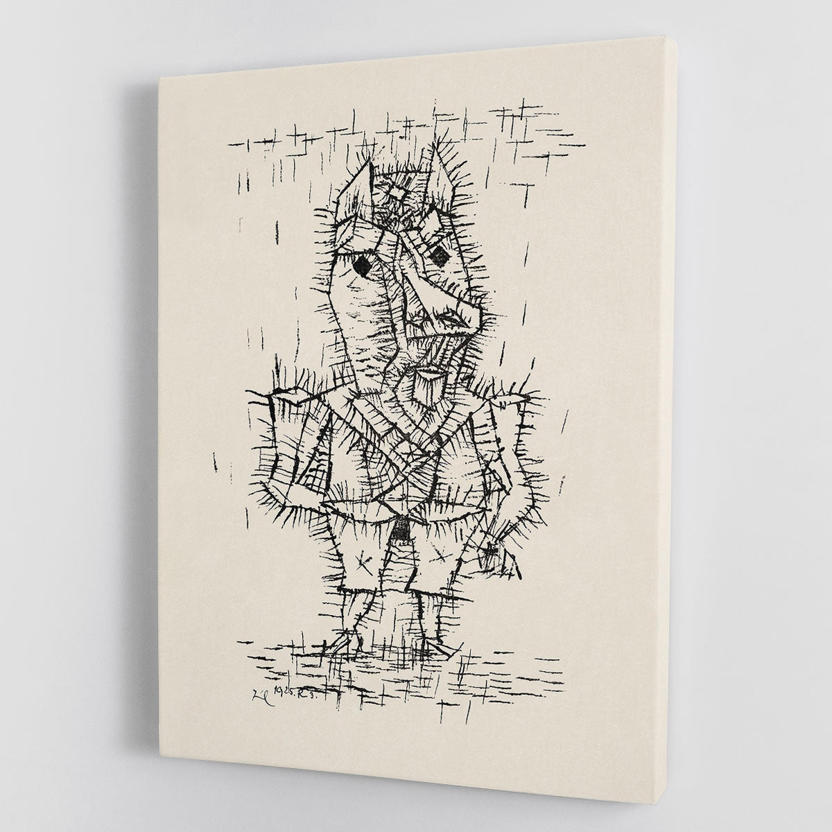 Ass Esel 1925 No.1 Canvas Print or Poster - Canvas Art Rocks - 1