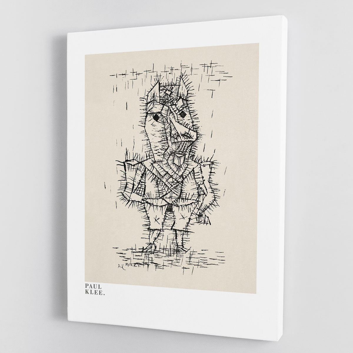 Ass Esel 1925 No.2 Canvas Print or Poster - Canvas Art Rocks - 1