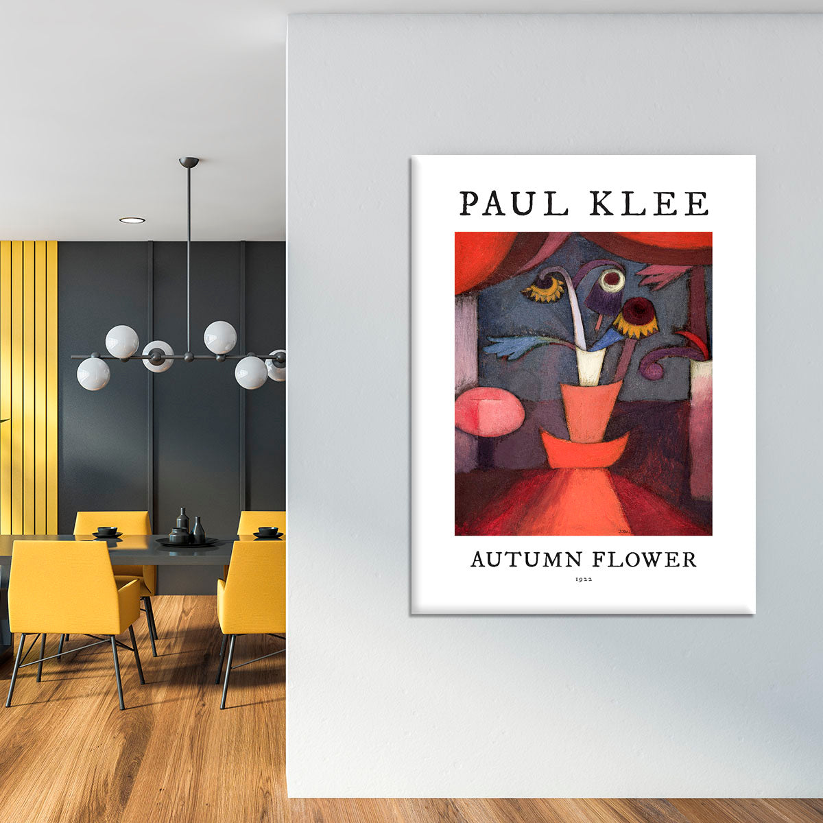 Autumn Flower 1922 No.2 Canvas Print or Poster - Canvas Art Rocks - 4