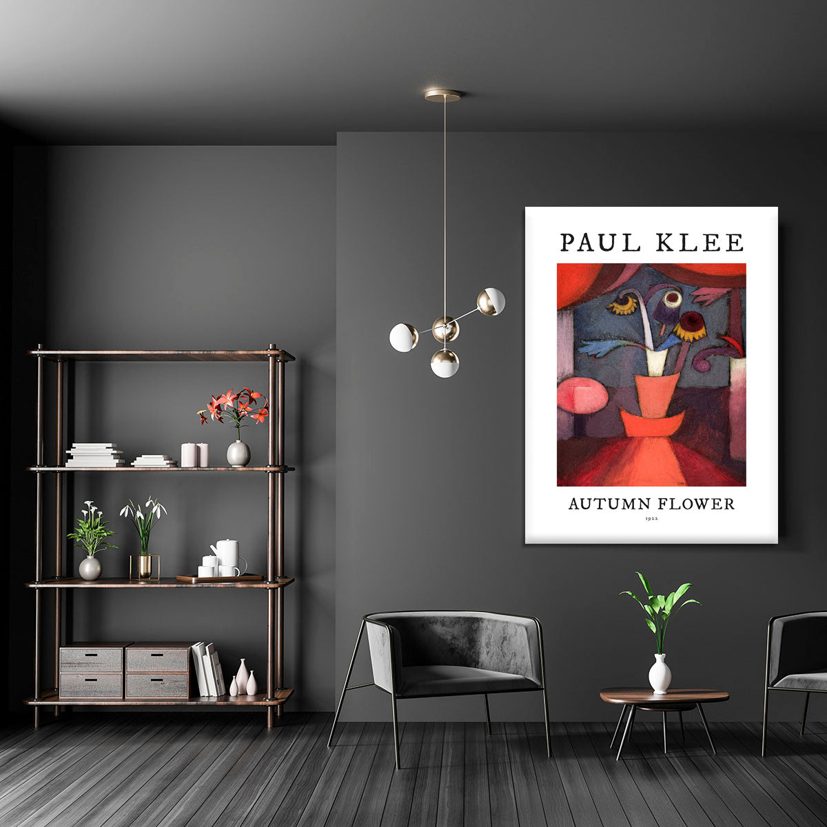 Autumn Flower 1922 No.2 Canvas Print or Poster - Canvas Art Rocks - 5