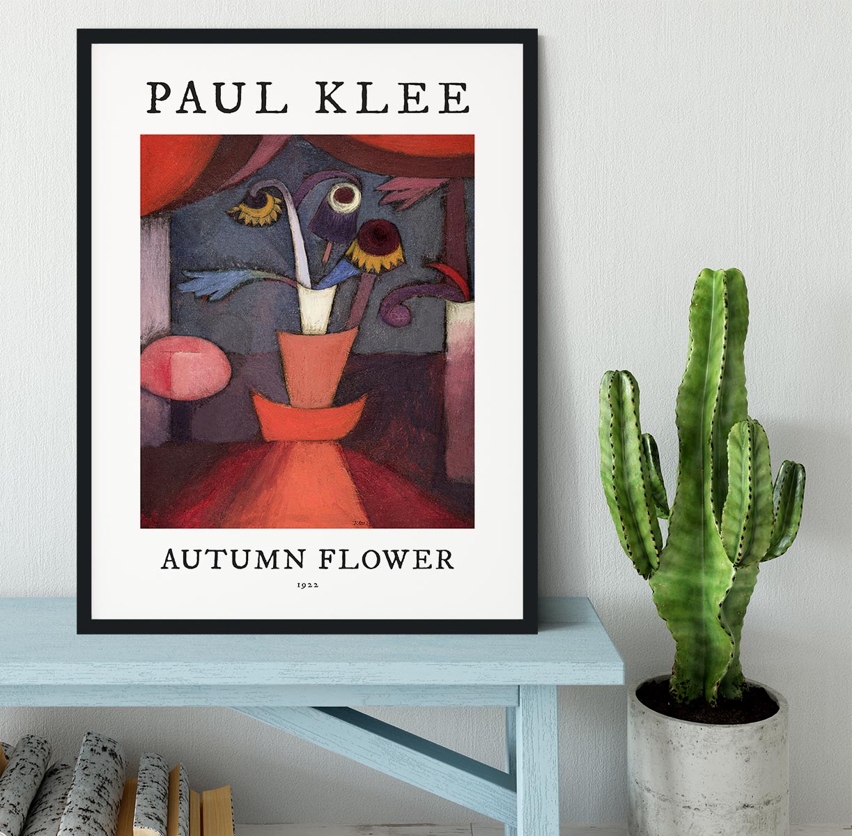 Autumn Flower 1922 No.2 Framed Print - Canvas Art Rocks - 2